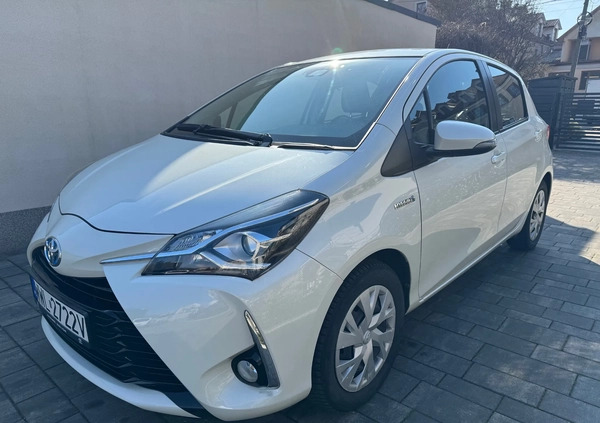 Toyota Yaris cena 52500 przebieg: 57000, rok produkcji 2018 z Warszawa małe 121